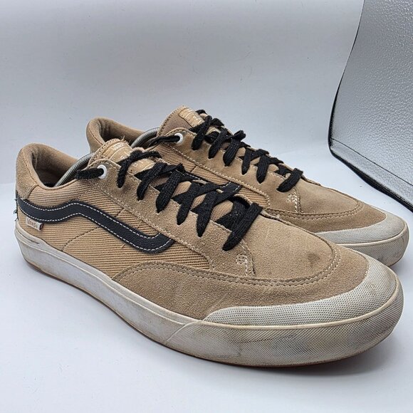 Vans Berle Pro Mens Size 13 Brown Shoes Waffle Control Skateboarding Casual - Picture 1 of 13
